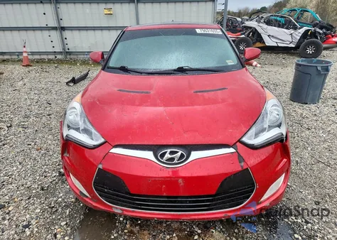 2012 Hyundai Veloster Base from USA, damaged, VIN KMHTC6ADXCU071322